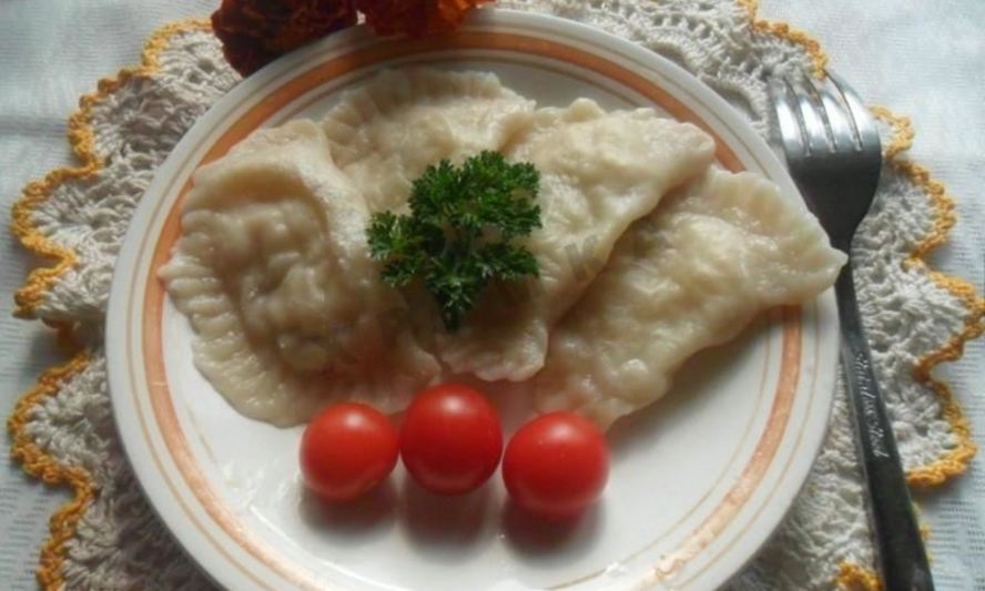 Рецепт вареников с сырой картошкой постные