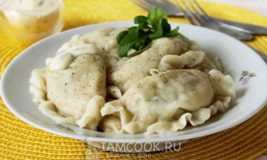 Рецепт вареников с сырой картошкой