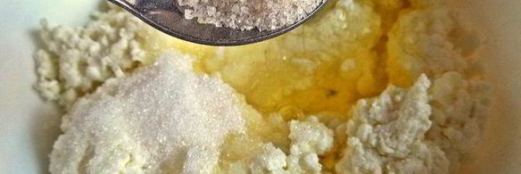 вареники с творогом и черешней