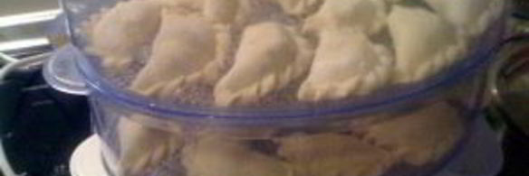 вареники с творогом и изюмом