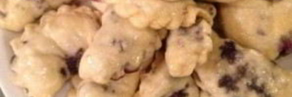 вареники с творогом и изюмом