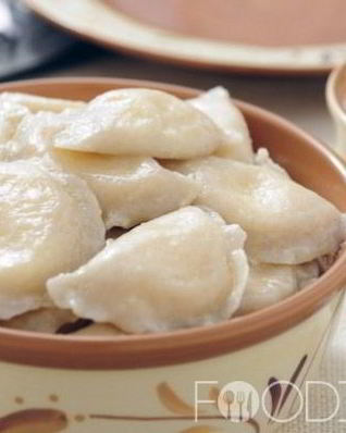 Вареники с творогом на кефире