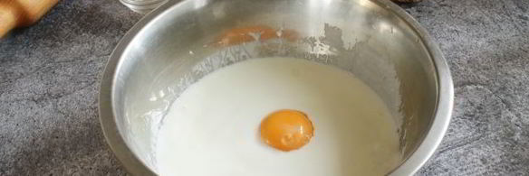 вареники с вишней на кефире с содой