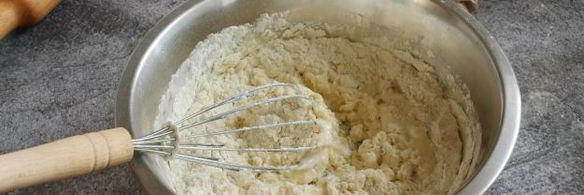 вареники с вишней на кефире с содой