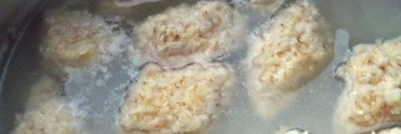 яблочные вареники без муки