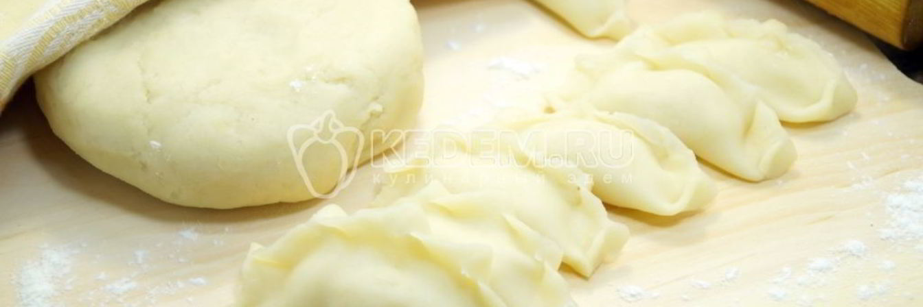 Заварное тесто для вареников