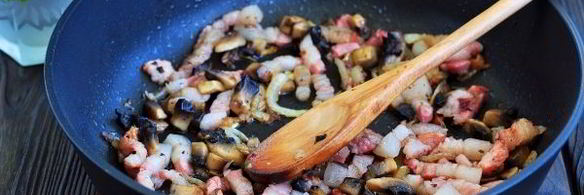 жареные вареники с картошкой