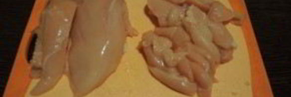 яичная лапша с курицей и овощами