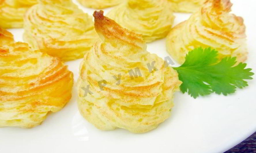 Рецепт запеченного картофельного пюре