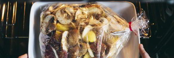 сочное жаркое с грибами и картофелем