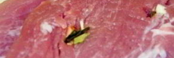 свиное жаркое в красном вине