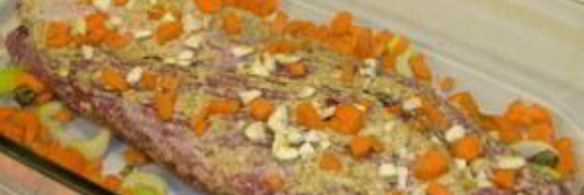 свиное жаркое в красном вине