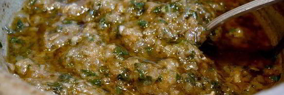 жаркое из барашка с грушами и петрушкой