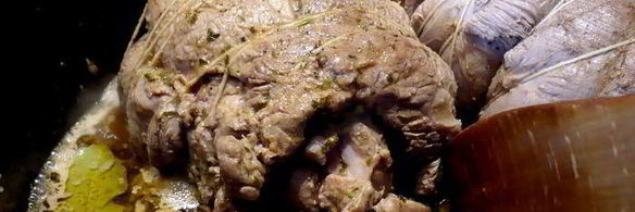 жаркое из барашка с грушами и петрушкой