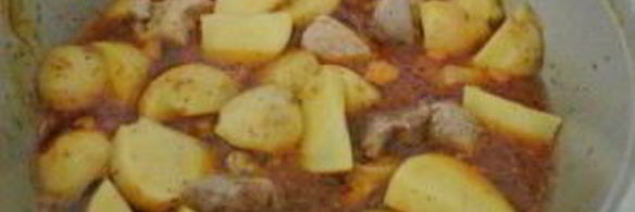 жаркое из говядины с картошкой