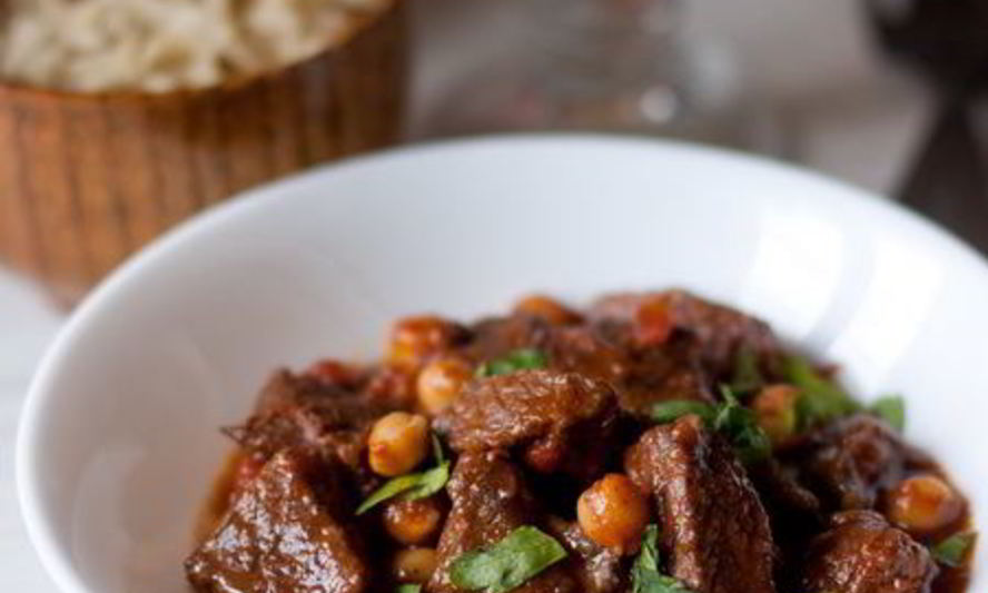 Рецепт жаркого из говядины с нутом