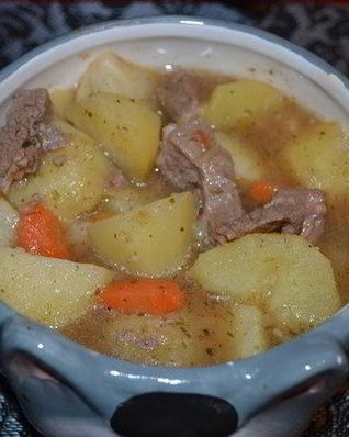 Жаркое из говядины в мультиварке