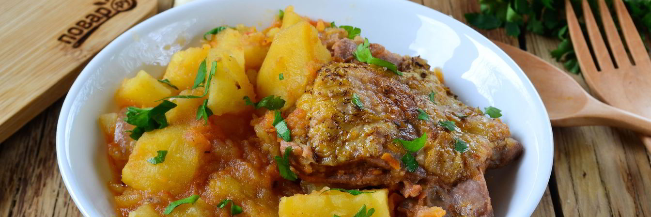 Жаркое из гуся