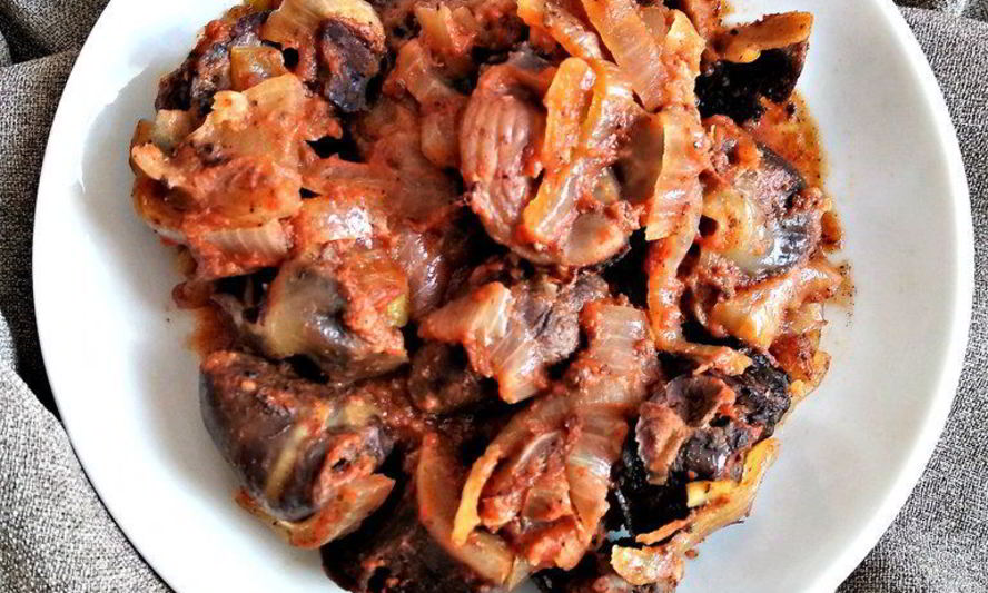 Рецепт жаркого иза куриных потрошкова