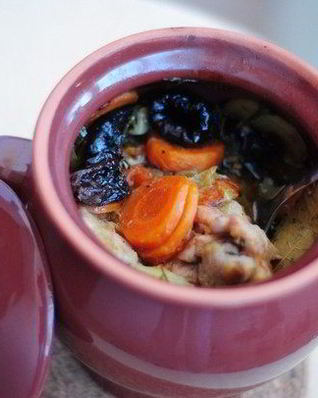 Жаркое из курицы по-русски