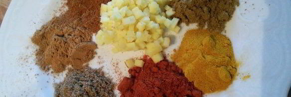 жаркое из курицы с айвой