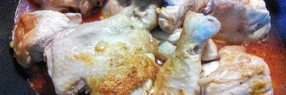 жаркое из курицы с айвой