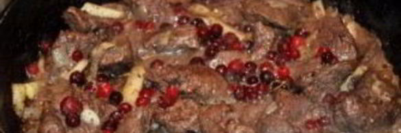 жаркое из оленины