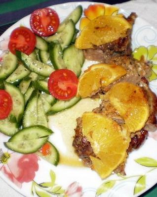 Жаркое из свинины по-испански