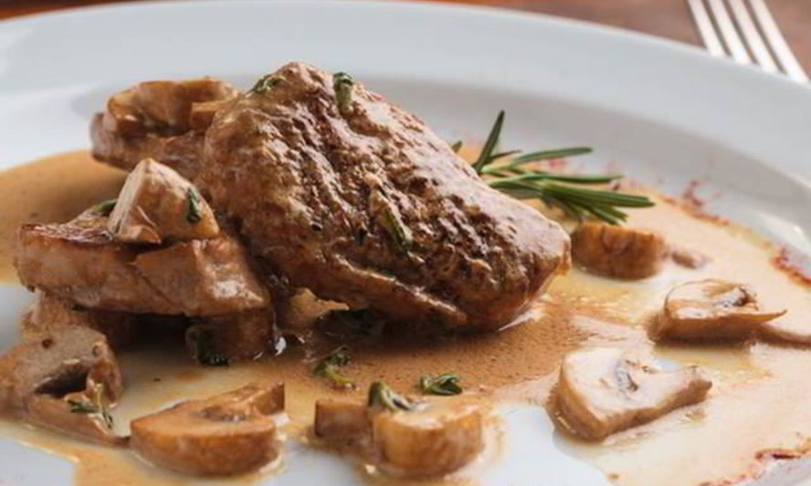 Рецепт жаркого из свинины с грибами