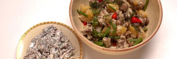 жаркое из свинины с овощами в горшочке