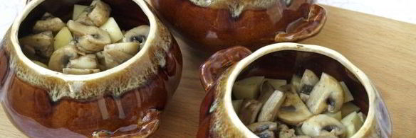 жаркое из свинины в горшочках