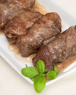 Жаркое из телятины с луком