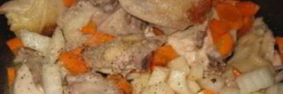 жаркое из цыпленка