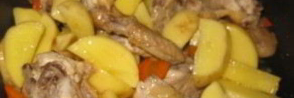 жаркое из цыпленка
