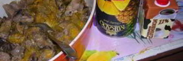 жаркое по-королевски в тыквенном горшочке