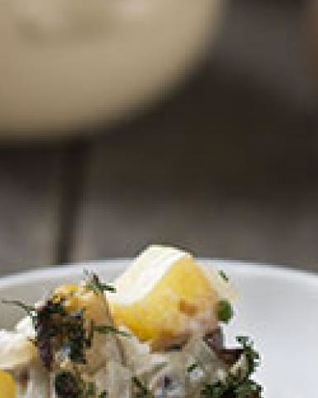 Жаркое с грибами