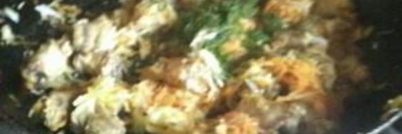 жаркое с куриными шейками