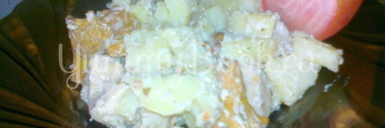 Жаркое с лисичками в мультиварке