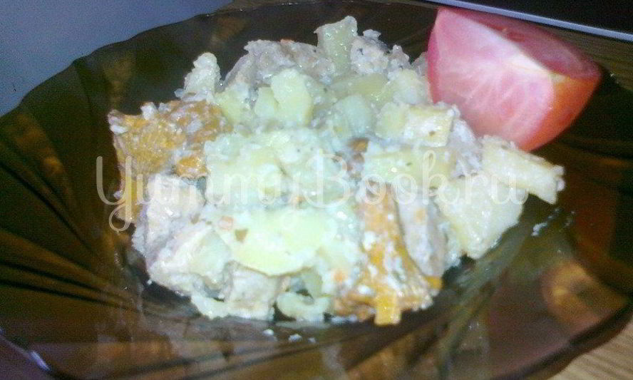 Рецепт жаркого с лисичками в мультиварке