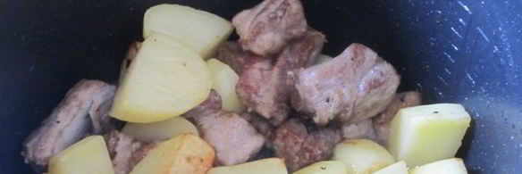 жаркое с маслятами