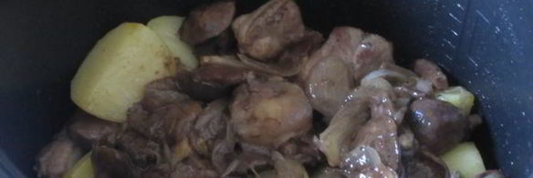 жаркое с маслятами