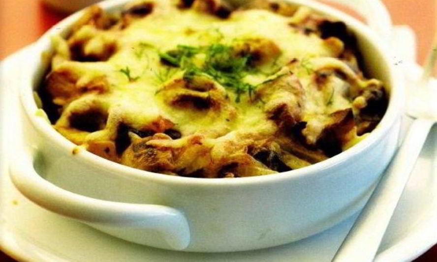 Рецепт жаркого с опятами