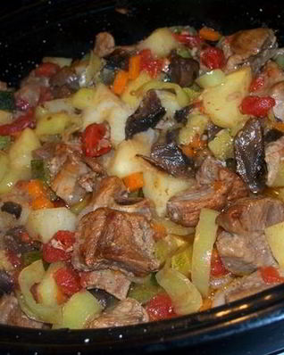 Жаркое в чугунке в духовке