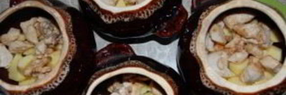 жаркое в горшочке с картофелем