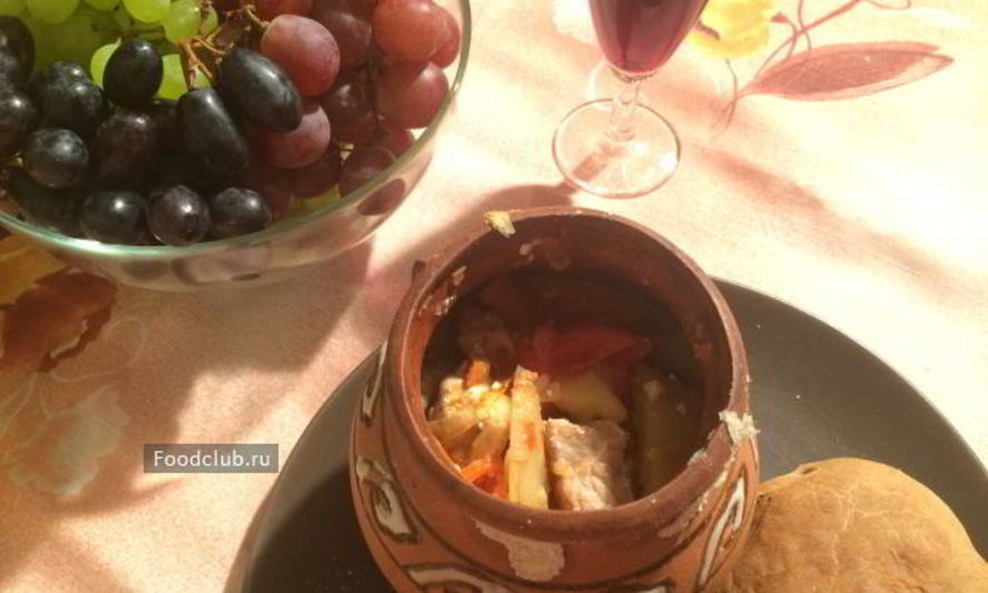 Рецепт жаркого в горшочке