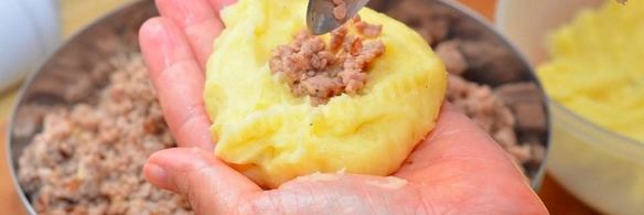 картофельные зразы с фаршем