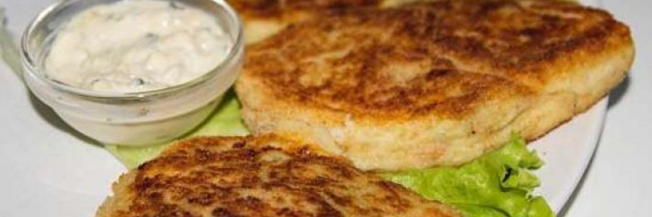 Зразы картофельные с мясом