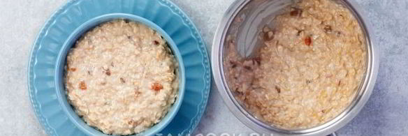 геркулесовая каша яблочный пирог