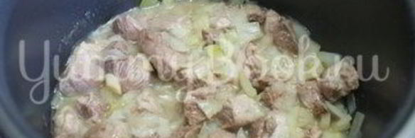 гороховая каша со свининой в мультиварке