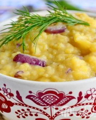 Гороховая каша в мультиварке